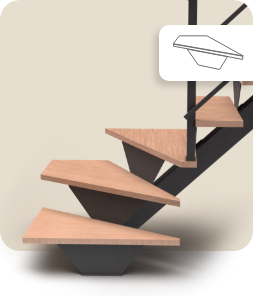 Escalier modele Klee