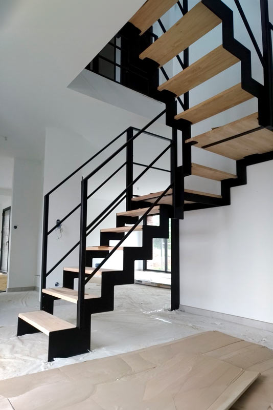 Escalier modele Mondrian