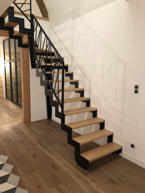 Escalier modele Mondrian