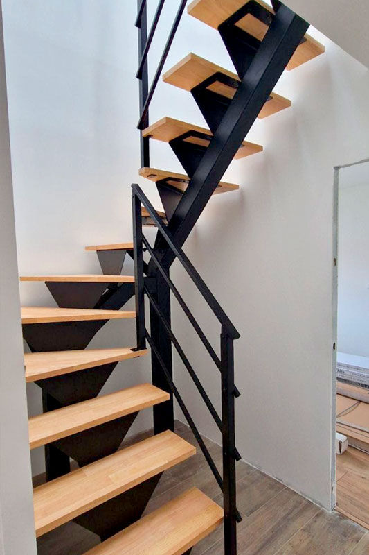 Escalier Klee réalisé à Lille