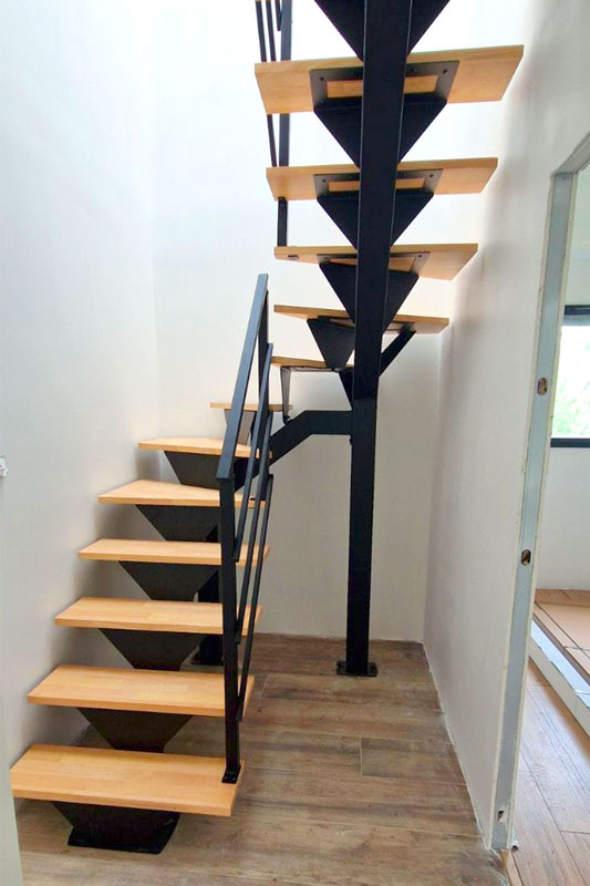 Escalier klee réalisée dans une maison à Lille