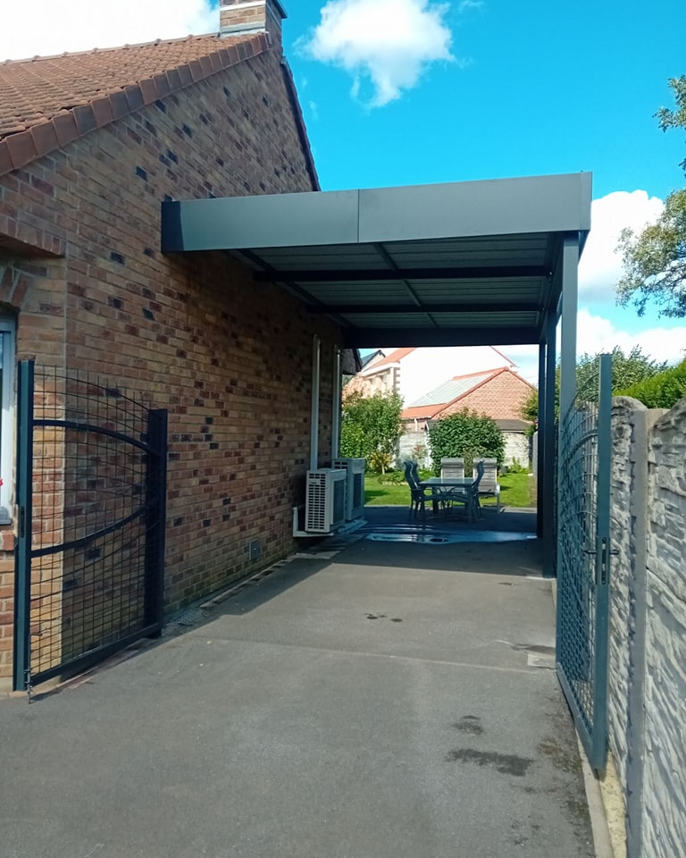 Carport Métal aluminium à Béthune