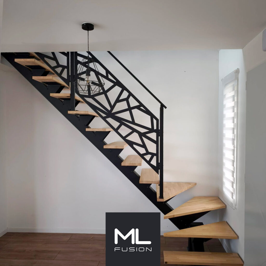 Escalier Stael à Béthune vue d'en bas