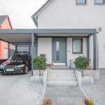 carport en zone urbaine