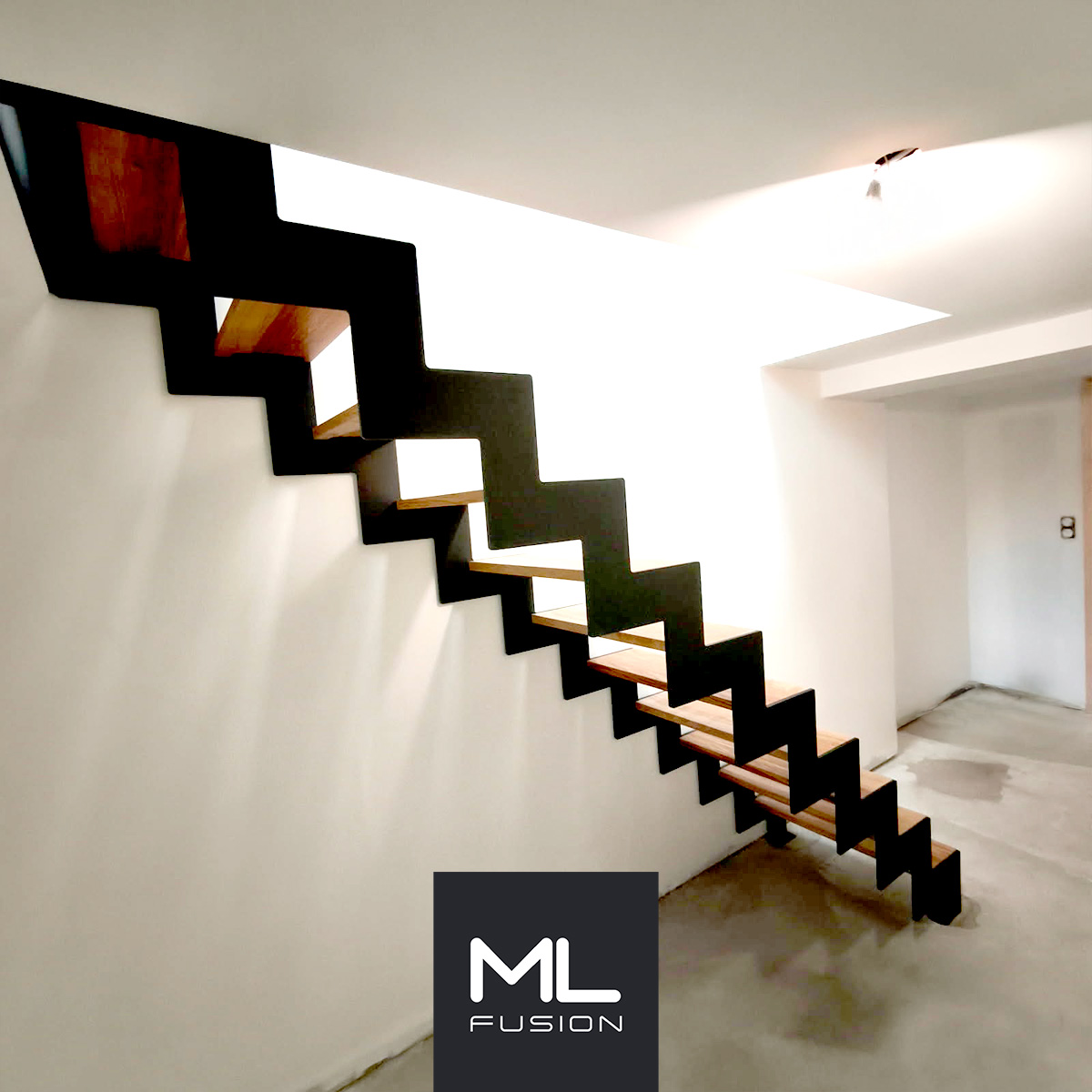 Escalier droit Mondrian 700  à Maubeuge
