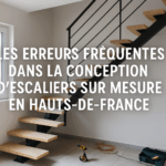 création d'un escalier sur mesure moderne dans une maison des Hauts-de-France