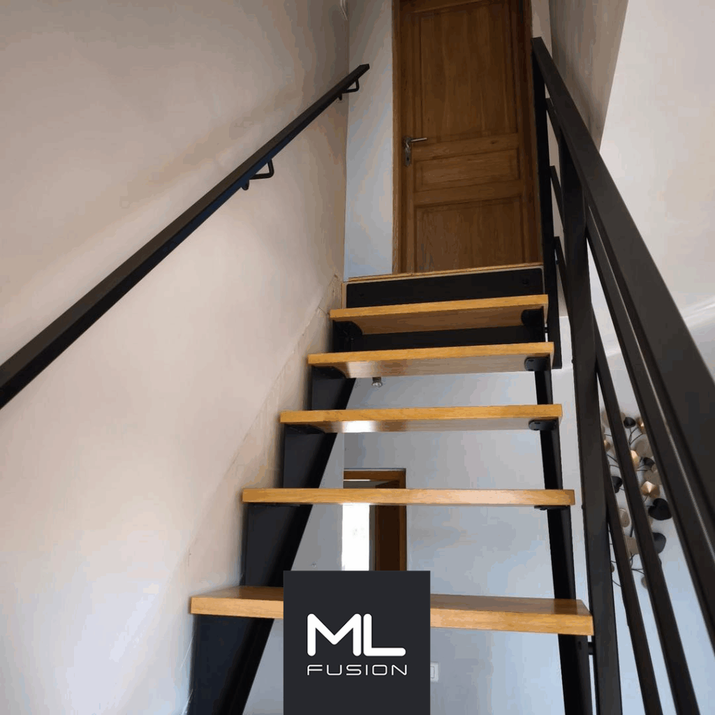 Escalier Katz 700 quart tournant droit à Douai