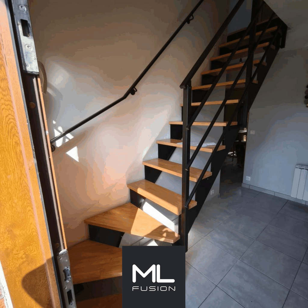 Escalier Katz 700 quart tournant droit à Douai