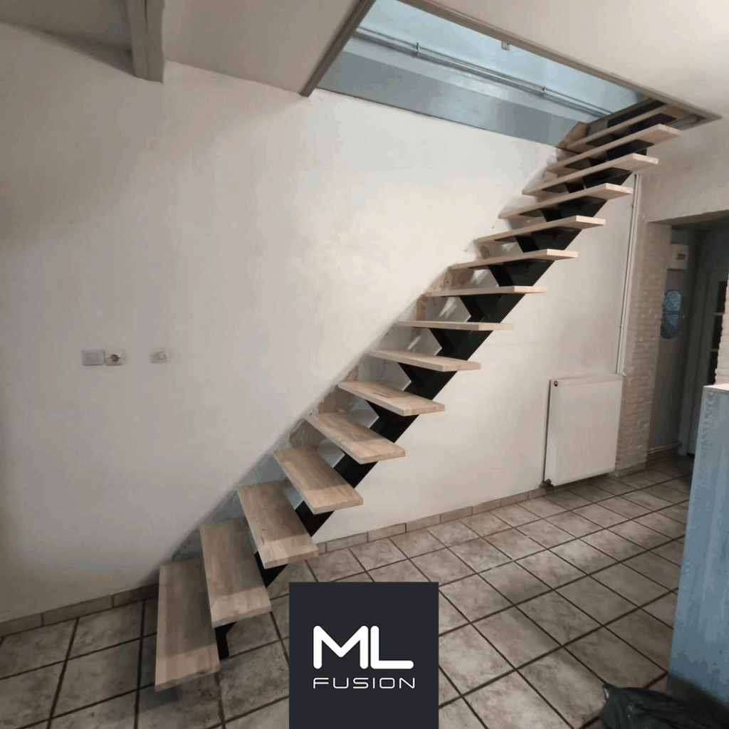 Escalier Stael droit installé à Lens