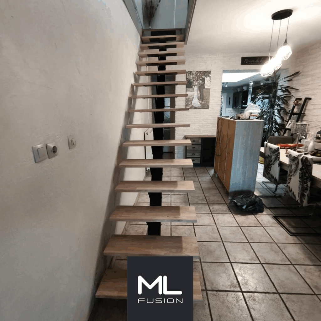 Escalier Stael droit installé à Lens