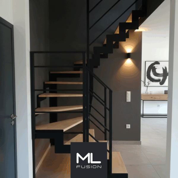 kandinsky-mondrian Escalier Mondrian quart tournant