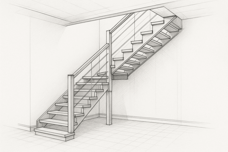 Dessin Escalier