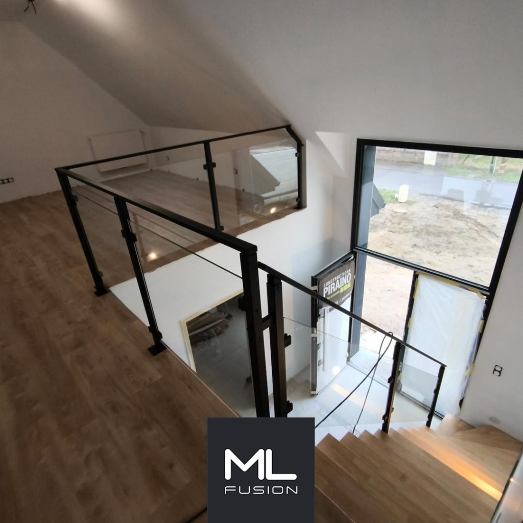 Garde corps en verre