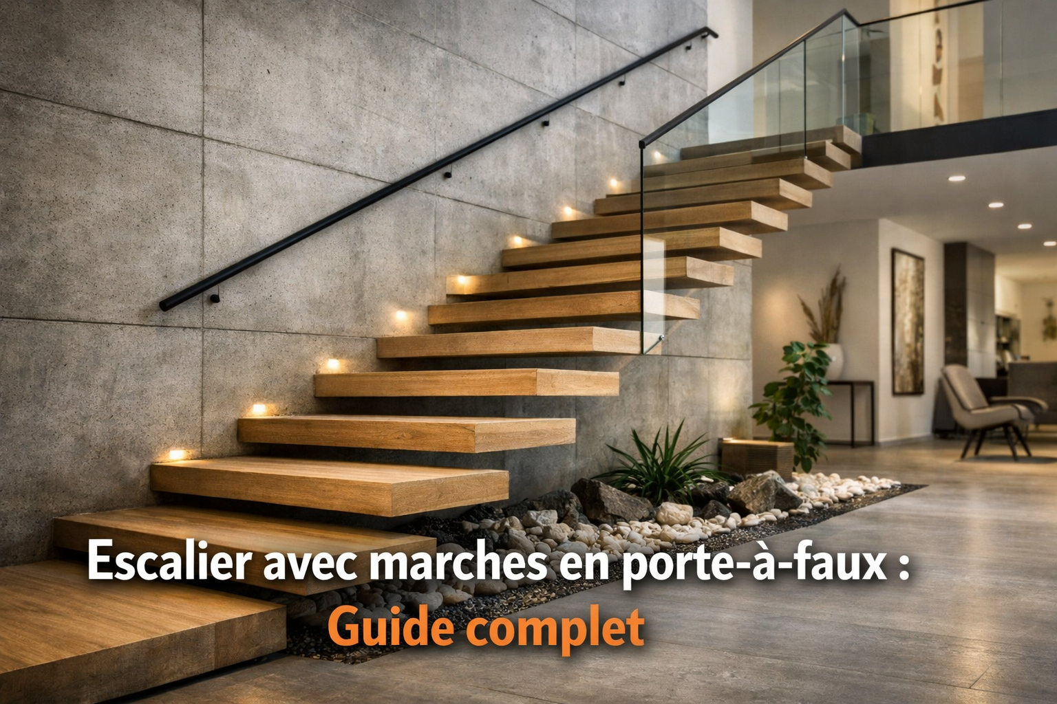 Escalier avec marches en porte-à-faux : Guide complet